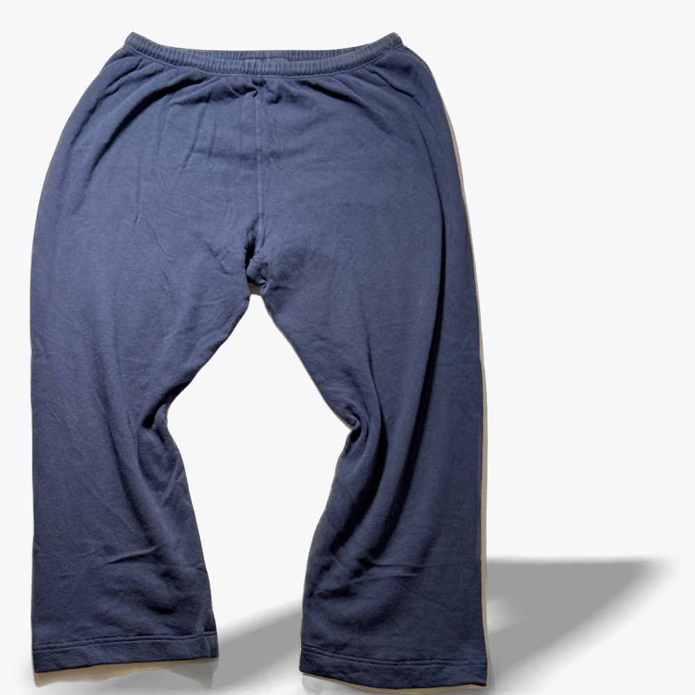 Free City Navy Blue Cotton Sweatpants XL Made In USA Life Nature Love